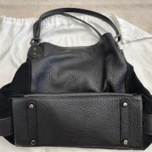 COACH Edie Purse - Black, Inside Pockets, Large Size - Picture 3 of 8
